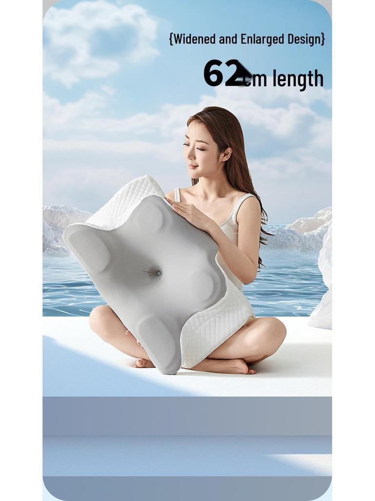 Butterfly Cervical Pillow - Non-Collapsing Memory Foam Neck Support Pillow