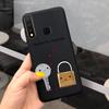 For Vivo Y19 2019 Case Cute Beautifly Flower Butterlfy Phone Cover For Vivo Y19 Y 19 1915 Black Silicone Soft TPU Case Bumper