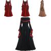 Vintage Gothic Renaissance Women's Halloween Costume Dress For Cosplay And Parties
