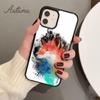 Urocze kreskówkowe zwierzątko Czerwone etui foArt na telefon dla iPhone 11 12 13 14 Pro Max mini XR XS SE 2020 7 8 Plus Galaxy S21 S22 Pokrowiec skorupa