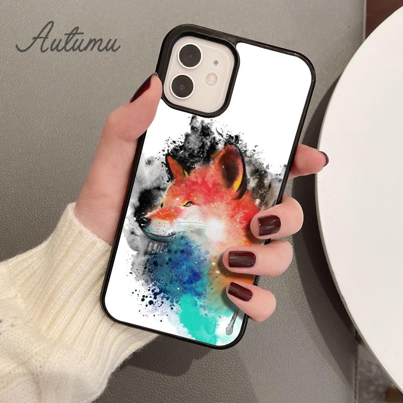 Urocze kreskówkowe zwierzątko Czerwone etui foArt na telefon dla iPhone 11 12 13 14 Pro Max mini XR XS SE 2020 7 8 Plus Galaxy S21 S22 Pokrowiec skorupa