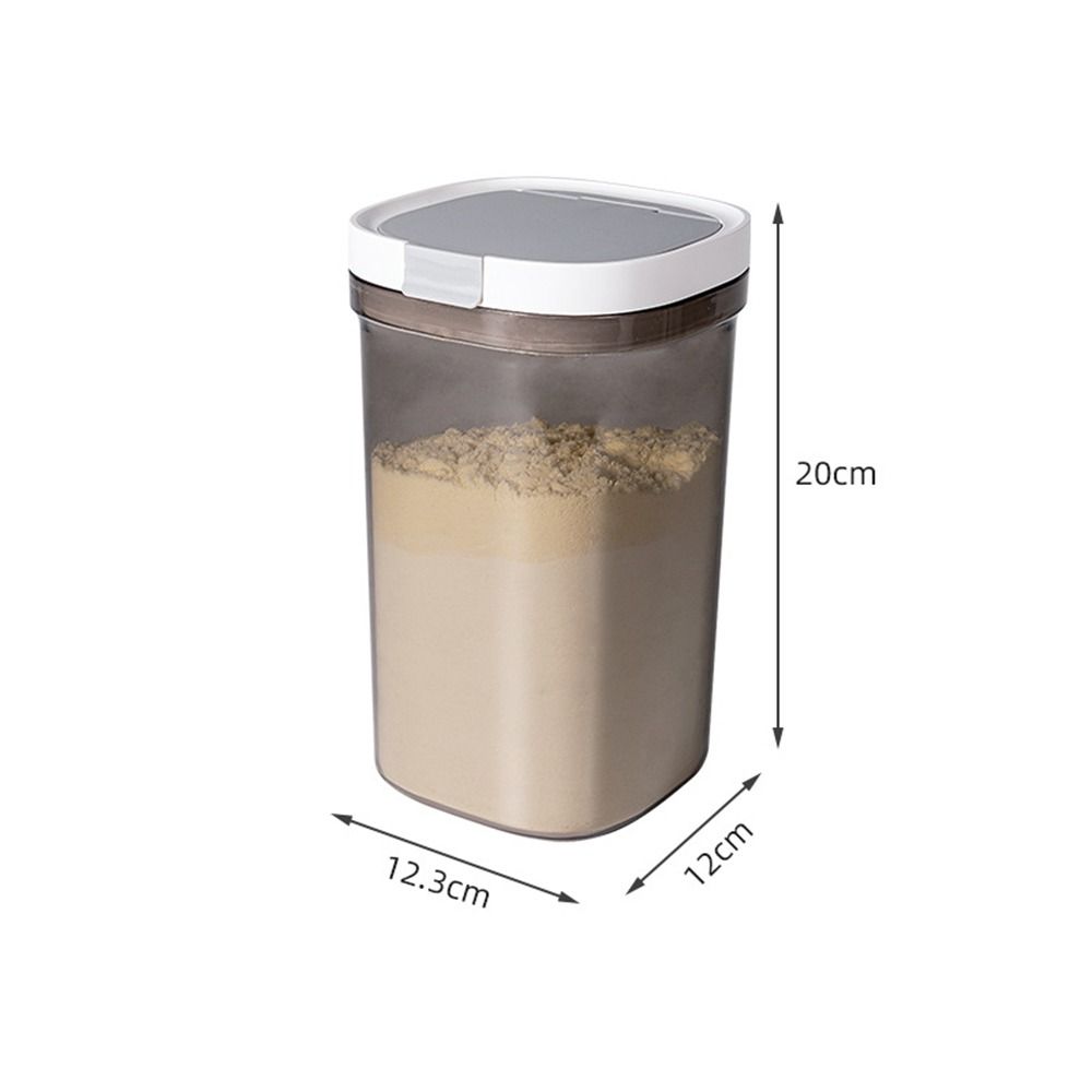 Anti UV Airtight Container Reusable Plastic Canisters Kitchen Food Sealed Box