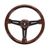 Nardi 14 Inch Wood Grain Racing Steering Wheel 350mm ND Retro Deep Corn Drifting Sport Steering Wheels with Logo Universal