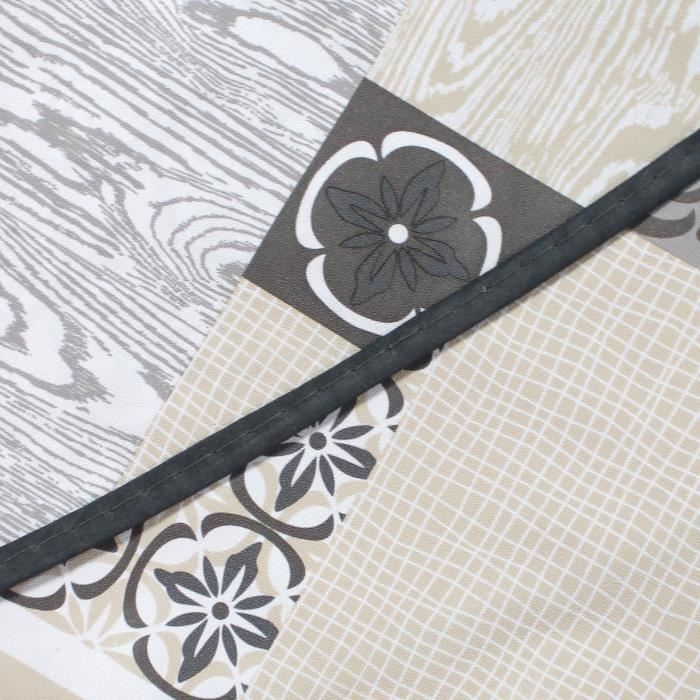 Nappe ronde - Costa - 160 cm - PVC - Multicouleur - Facile d'entretien