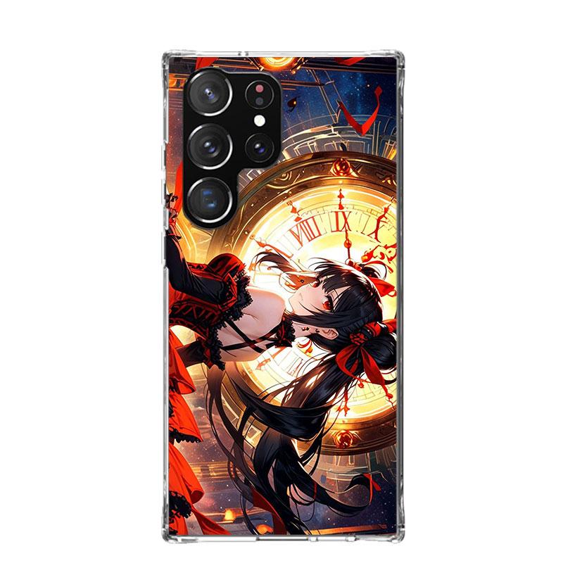 Date A Live Tokisaki Kurumi Phone Case For Samsung Galaxy S26 S25 Edge S24 S23 FE S22 Ultra S21 Plus S20 + Fundas Cover Coque Ga