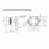 8 Megapixel 4mm F1.0 Lens High Definition Professional Security Lens  for Security Camera