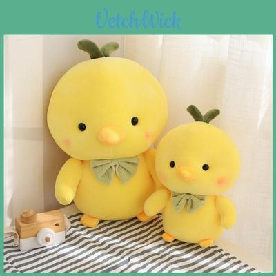 Cute Yellow Chicken Plush Toy For Kids With Soft Crystal Velvet Material Birthday Gift
