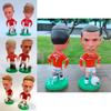 Fußballspieler Mini-Figuren Sportmodell Puppen zur Heimdekoration