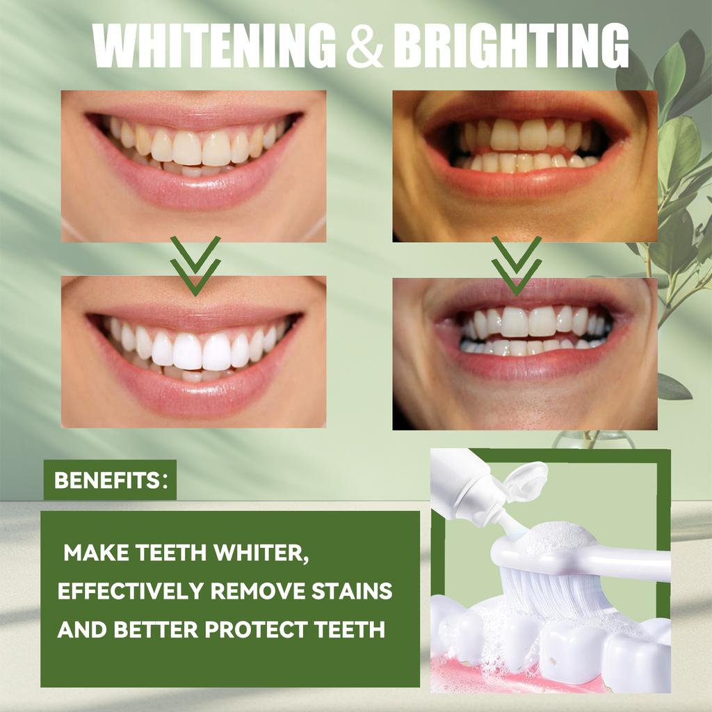 Dentifrice Probiotique Blanchissant 100ml Hygiène Bucco-Dentaire Haleine Fraîche Élimination des Taches Nettoie Dents Jaunes Blanchit les Dents Dentifrice