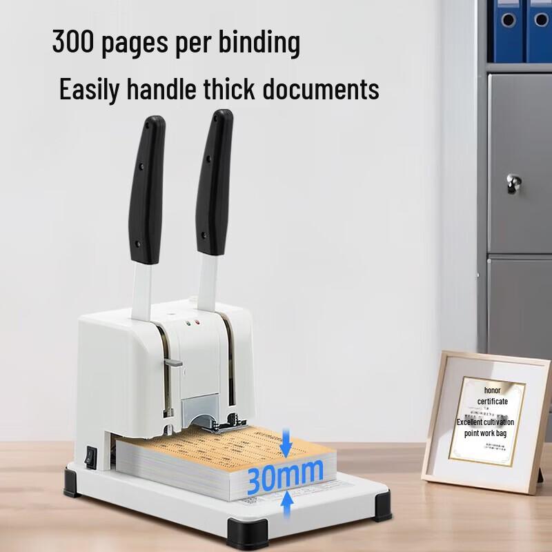 Comix Manual Financial Binding Machine CN plug (adapter included)