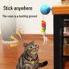 Electric Bite-Resistant Self-Playing Cat & Dog Teasing Toy Egg with Hanging Teaser Stick