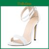 Sandals Women Thin Summer Sexy High Heels Ankle Strap Dress Shoes Woman Open Toe Pumps Sandals Shoe