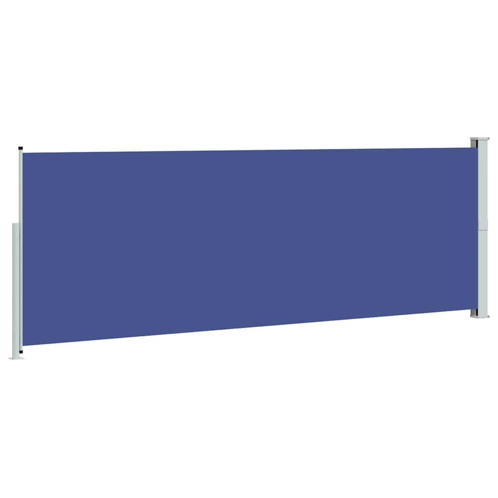 Retractable Side Awning 160 X 500 Cm Blue