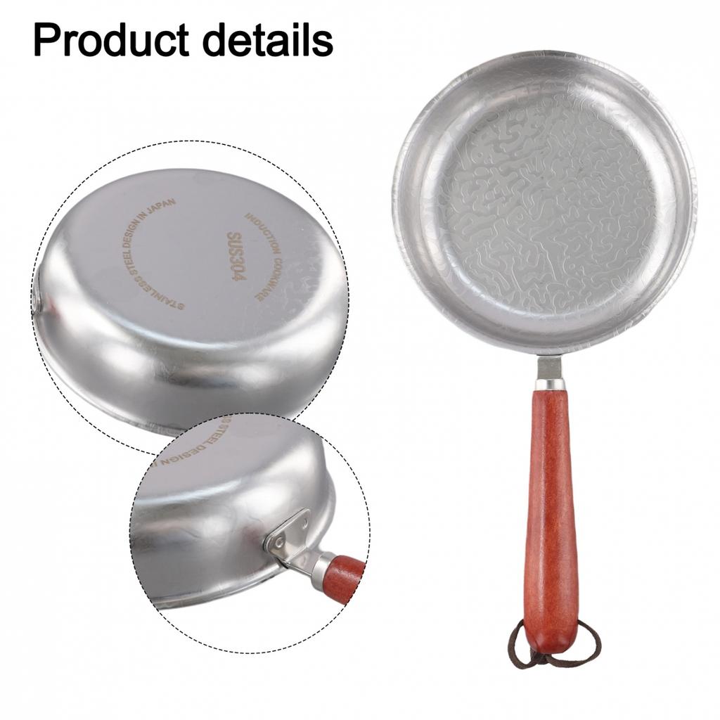 Easily Cleanable Non Small Frying Pan with Snowflake Pattern