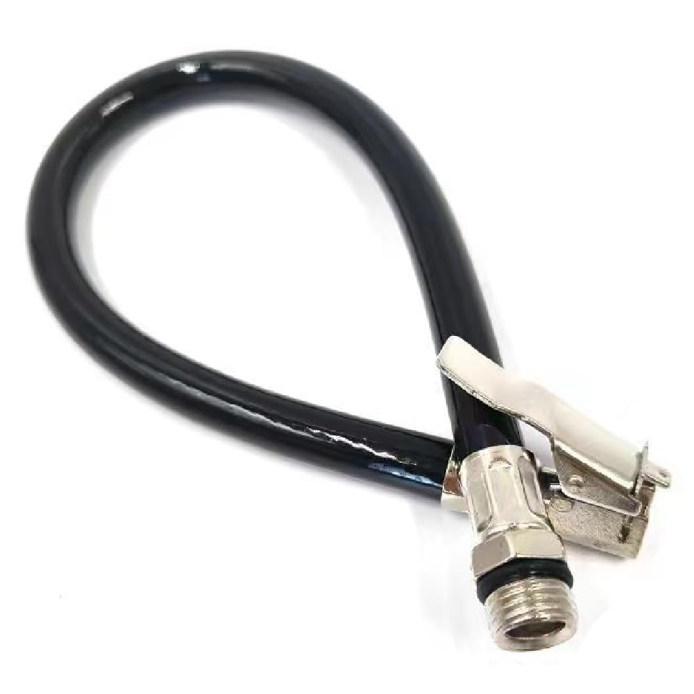 Extension Hose, Car Motorbike, Tire Inflation, Tire Air Inflator, Extension Tube, Inflator, Valve, Tire Air Pump, Extension Hose (Black)
