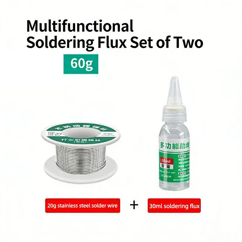 Liquid Soldering Flux Set 30ml 200ml Rosin Core Non Corrosive For High Precision Soldering Tasks