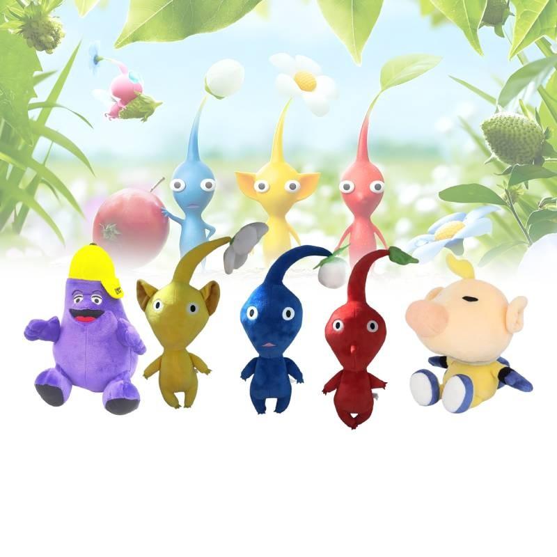 Plush Toys Pikmin Cute Cartoon Children Birthday Holiday Gift Throw Pillow Doll