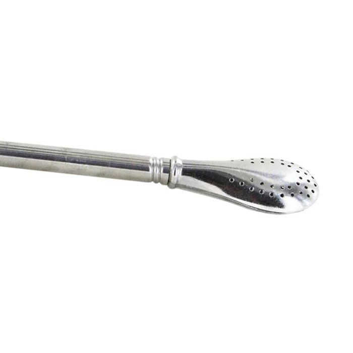 2 Stainless Steel Straws with Integrated Filter for Tea and Infusions