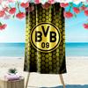 Dortmund Print Beach Towel, Large Soft Quick Dry Towel for Beach Camping Swimming
