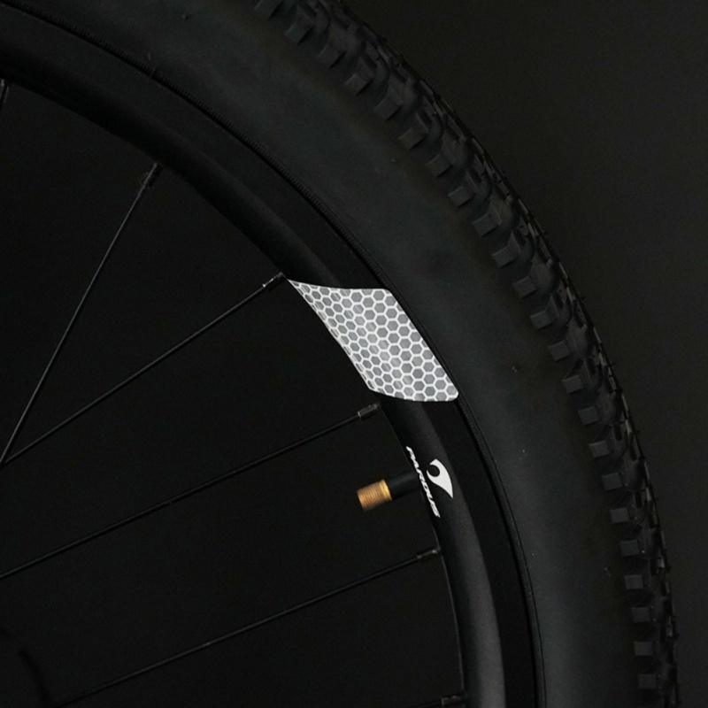6pcs Bicycle Wheel Reflective Sticker Night Riding Safety Stickers