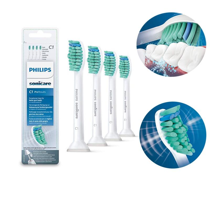 

Sonicare Philips Toothbrush Replacement Heads C12 Compatible Whitepack 4 Of C1