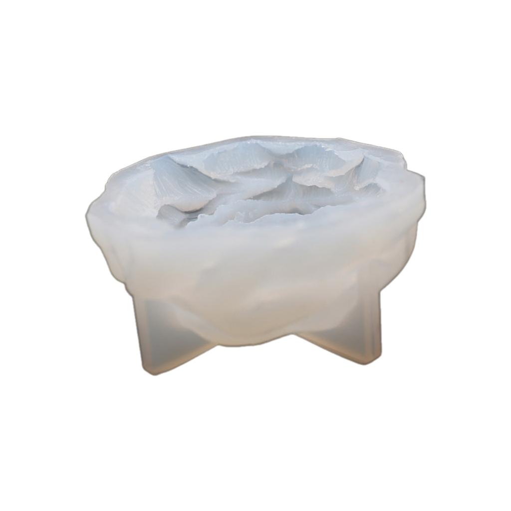 Candle Moulds Peony Flower Shaped Hand-Making Soap Molds Clay Mould Silicone Material Perfect Gift for Hand-Making Lover