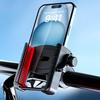 Stoßdämpfende Motorrad-Handyhalterung für E-Bike & Fahrrad-Navigation