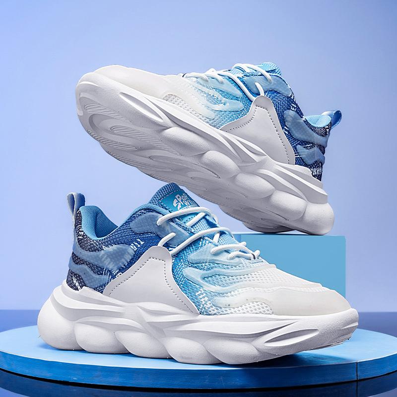 39-46 Luxusní boty Pánské síťované tenisky pro muže na platformě pro chlapce, volnočasové boty na běhání, pánské značkové módní boty, doprava zdarma