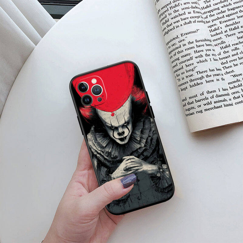 MH72 It Clown Phone Shell Case for Redmi Note 12 12S 12C 13 13C 13R 14 14S 14R 14C Pro Max Plus A3 A3X A4 A5 11A 13X