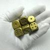 Disponible: Dés de Mahjong Dorés 16 mm avec Coins Arrondis