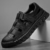 Leather Sandals Summer New Soft-soled Outdoor Casual Shoes Travel Wear-resistant Non-slip Shoes