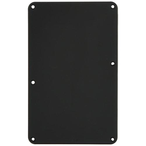 Scud Backplate for Tremolo, Screw Holes Only, Black P-103B