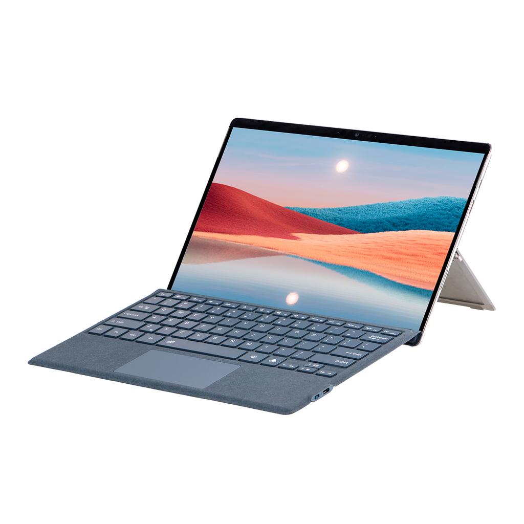 Clavier Microsoft Surface Pro 3 4 5 6 7 BT 5.1 Coloré Rétroéclairé Magnétique Mince Portée 10m Conception pour Surface Pro