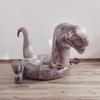 Large Inflatable Dinosaur Pool Float Raft For Adults With Thickened Pvc Construction