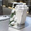 Aesthetic White Tulip Phone Case for iPhone 17 16 Pro Max 15 Plus 14 11 12 13 Pro Max Air 16E X XS 7 8 Plus TPU Protective Cover