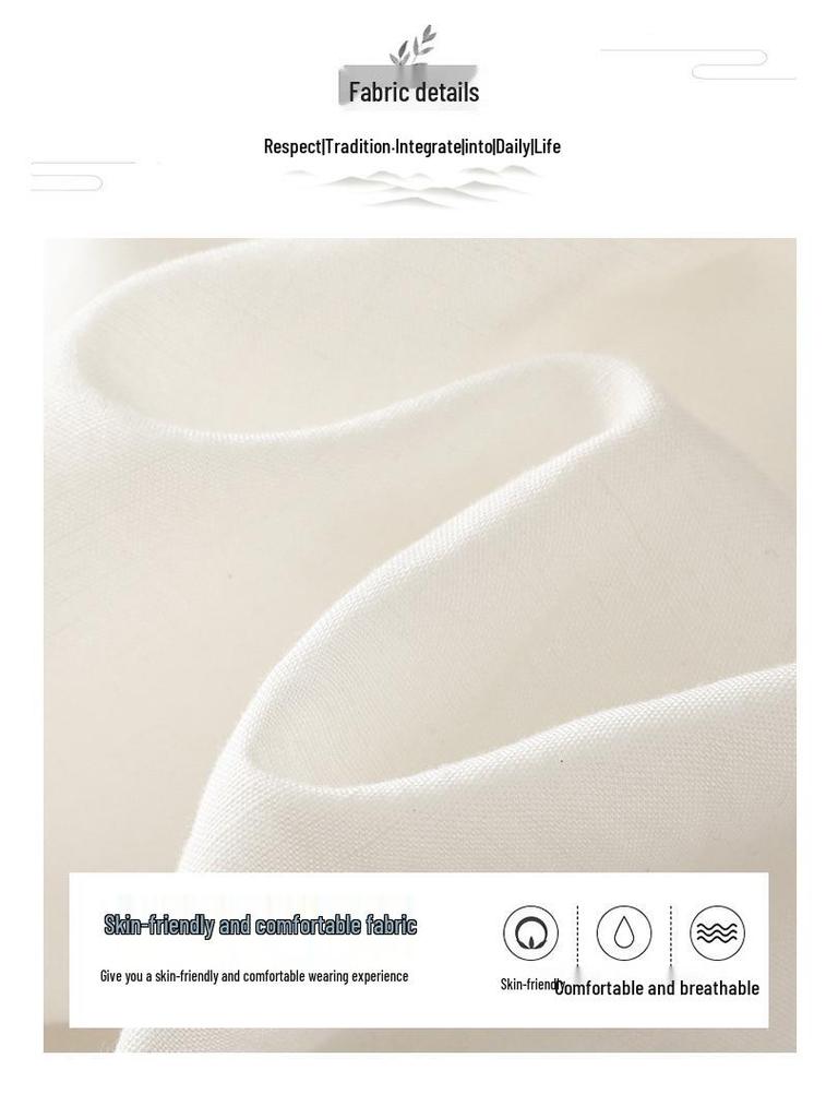 Stylish Blue Ramie Top: Unique & Loose Fit, Pretty Short-Sleeved Shirt for Women, Summer 2025