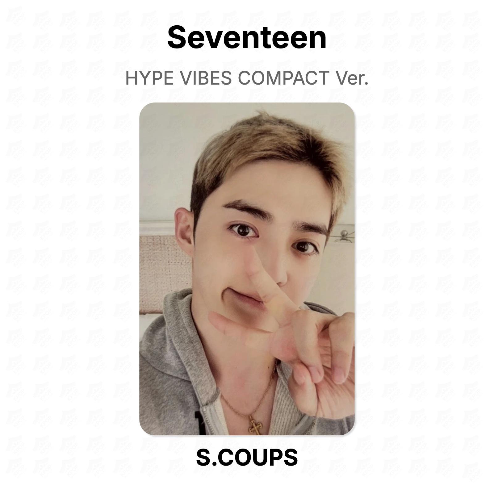 Seventeen HYPE VIBES COMPACT Ver. Official Photocard S.COUPS 03