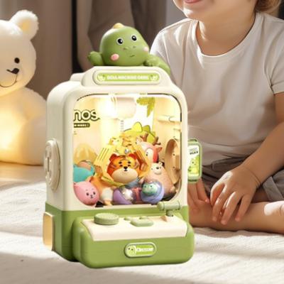 Electronic Claw Game Machine Grabber Plush with Sounds Pretend Play Candy Vending Toy for 3 4 5 6 7