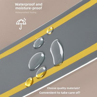 Thickening Foam Self-Adhesive Skirting Board Self-Adhesive Design Marble Pattern Waterproof Baseboard Removable Feature
