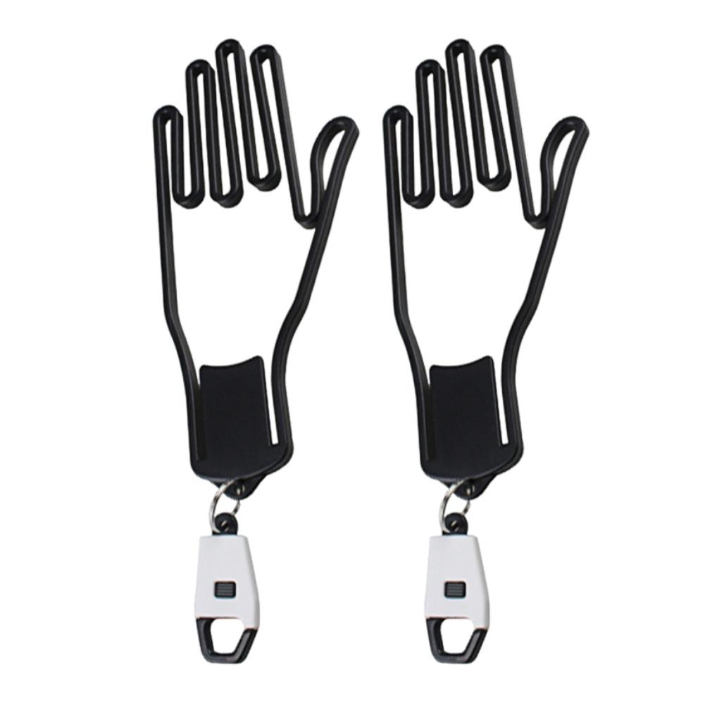 3-1PC Portable Golf Glove Holder Rack Plastic Gloves Hanger Golf Glove Dryer Shaper Gloves Stretcher Holder Keeper Display Stand