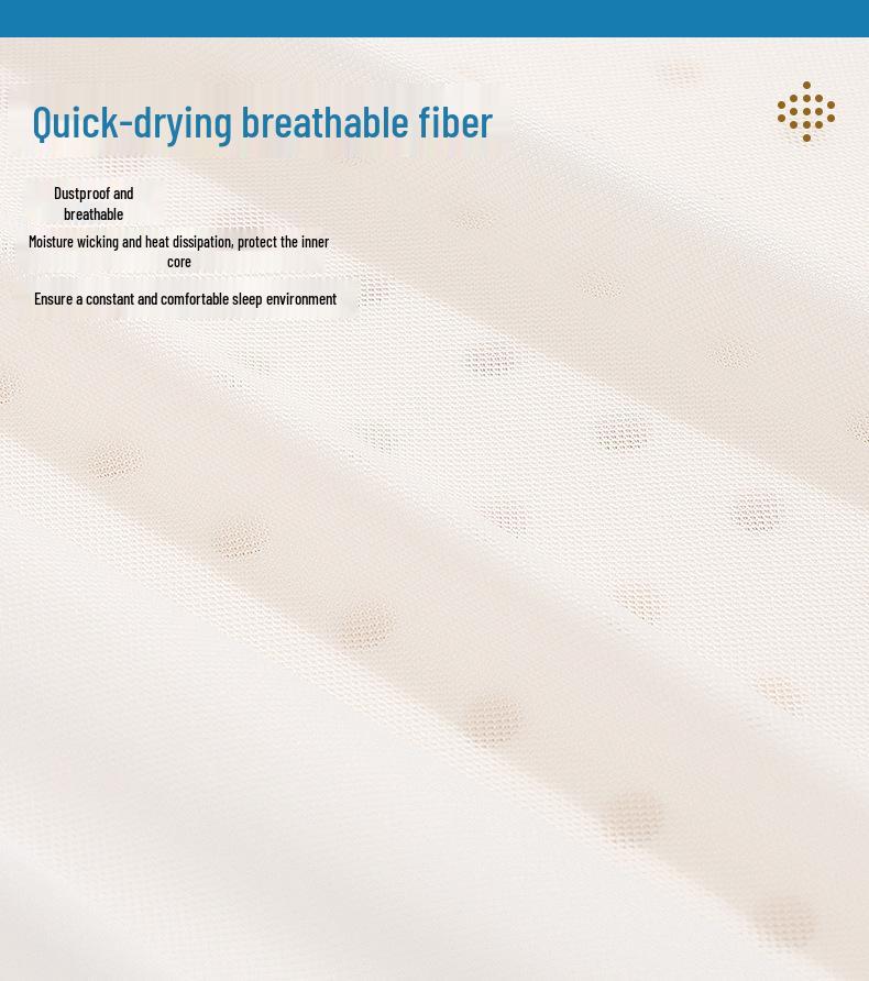 Pure Natural Latex Massage Mattress - All-Season, One-Piece Rubber Design for Home or Dorm