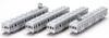 Tomytec Railway Nankai Electric Railway 6000 Series Nostalgic Stainless Steel Unpainted Diorama 335177 Collection 4-Car Set, Supplies,