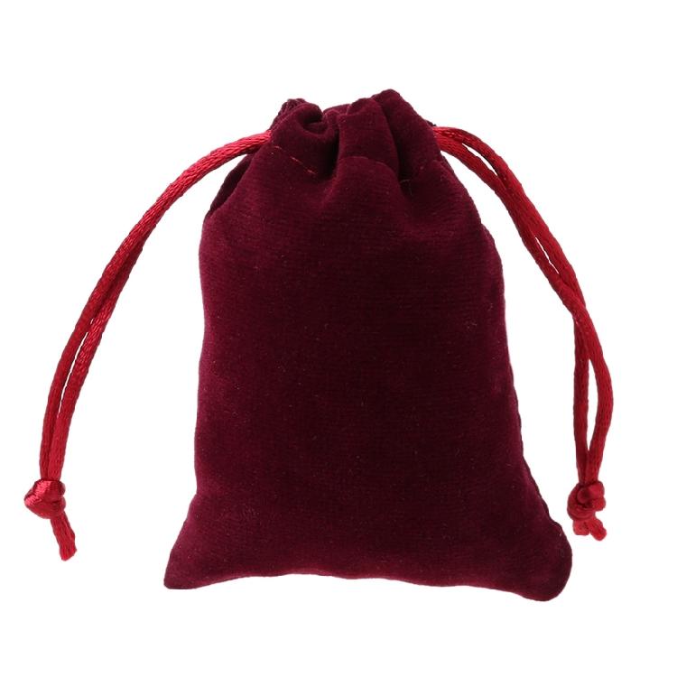 Tarots Drawstring Bags Velvet Dice Bag Jewelry Bag Flannel Gift Bag 13x18cm