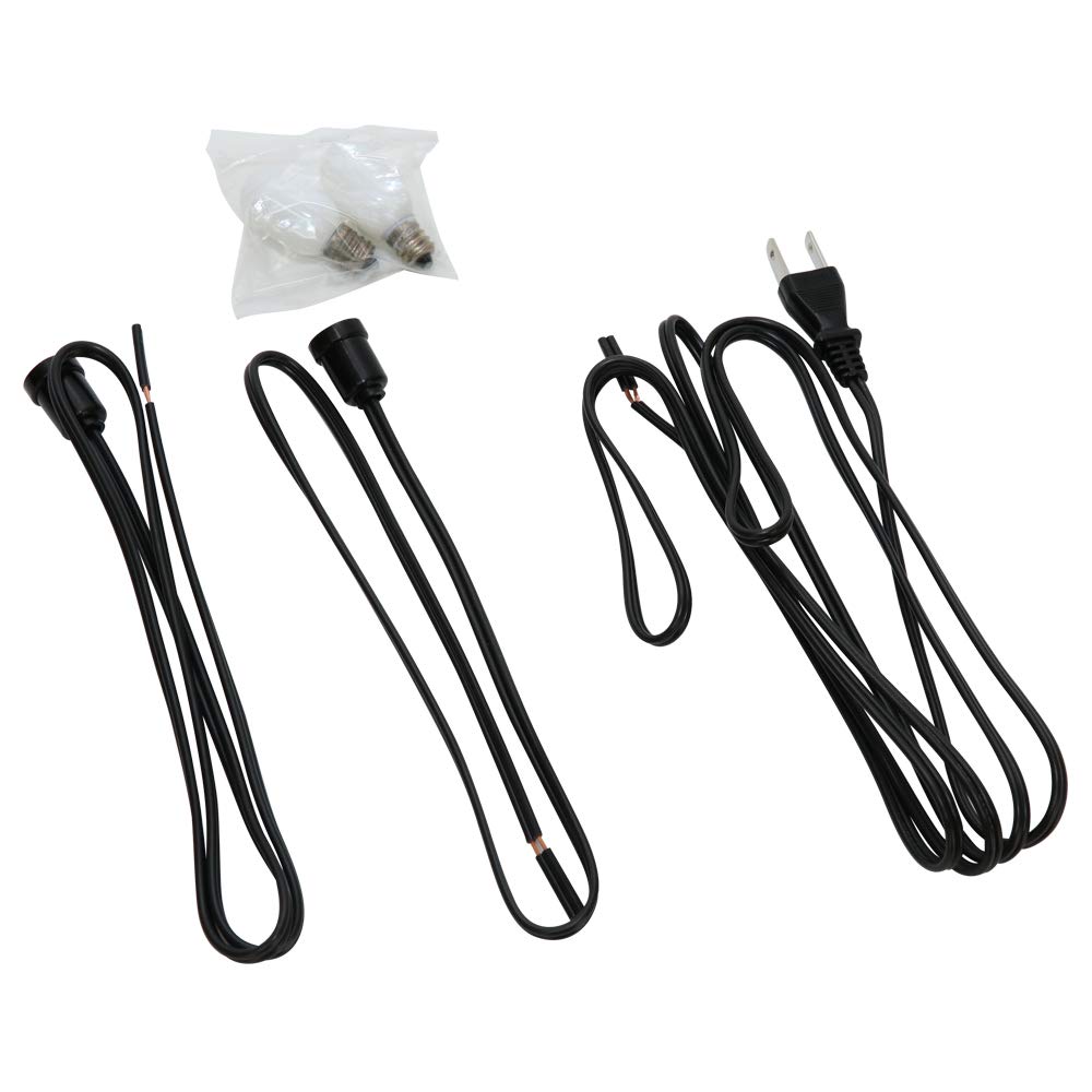 Hanging Lantern (Hanging Lantern) Dedicated Cord (Includes 2 Bulbs)