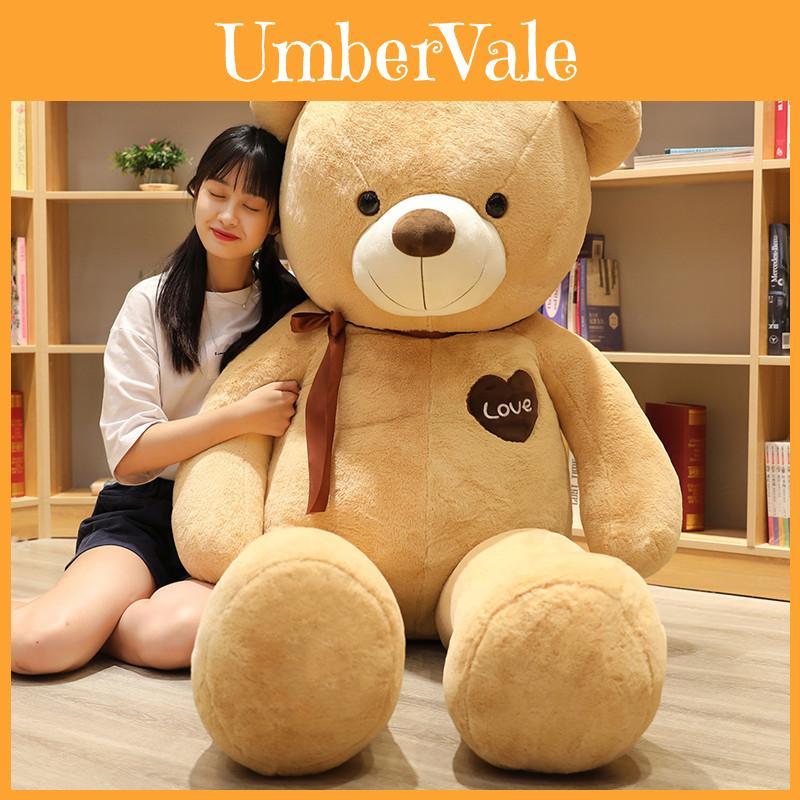 Teddy Bear Fluffy Stuffed Animal With Super Soft Fur For Childrens Room Decor