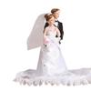 Wedding Cake Topper Bride and Groom Set Accessories Decorative Resin Romantic