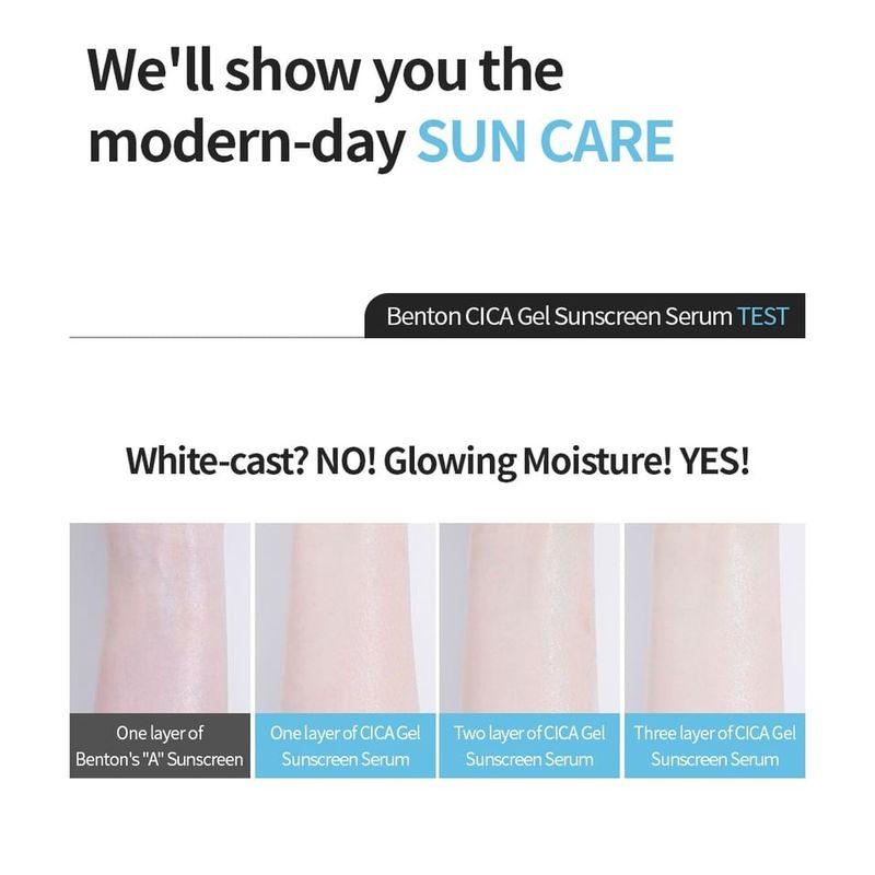 Benton - Cica Gel Sunscreen Serum
