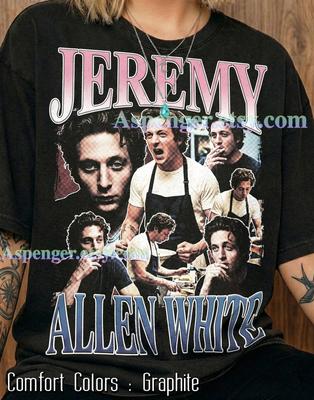Jeremy Allen White Vintage Comfort Colors® Shirt, Actor Retro 90S Graphic Tee, Kitchen Drama Fan Gift, Aesthetic Unisex Streetwear Top
