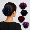 Korean Style Ballet Hair Net Spring Clip Hair Styling Tool Elegant Bun Cover  For Women Girls