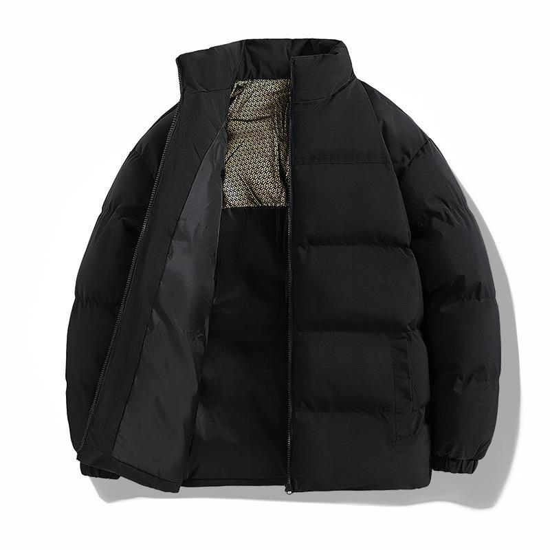 Outdoor down cotton-padded clothes for men and women green winter graphene cotton-padded clothes warm bread clothes jacket cotton-padded jacket tide